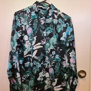 Banana Republic Botanical Button-down Shirt